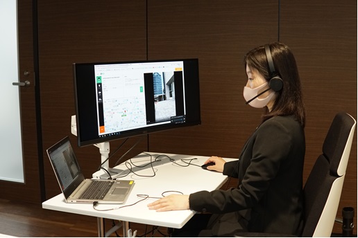 アイコサポートで対応しているオペレータの写真